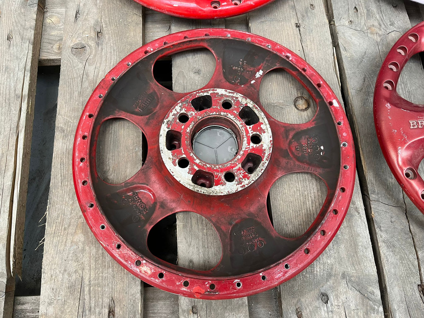 Brabus Monoblock IV Wheel Centers ( Oz Amg 4 )