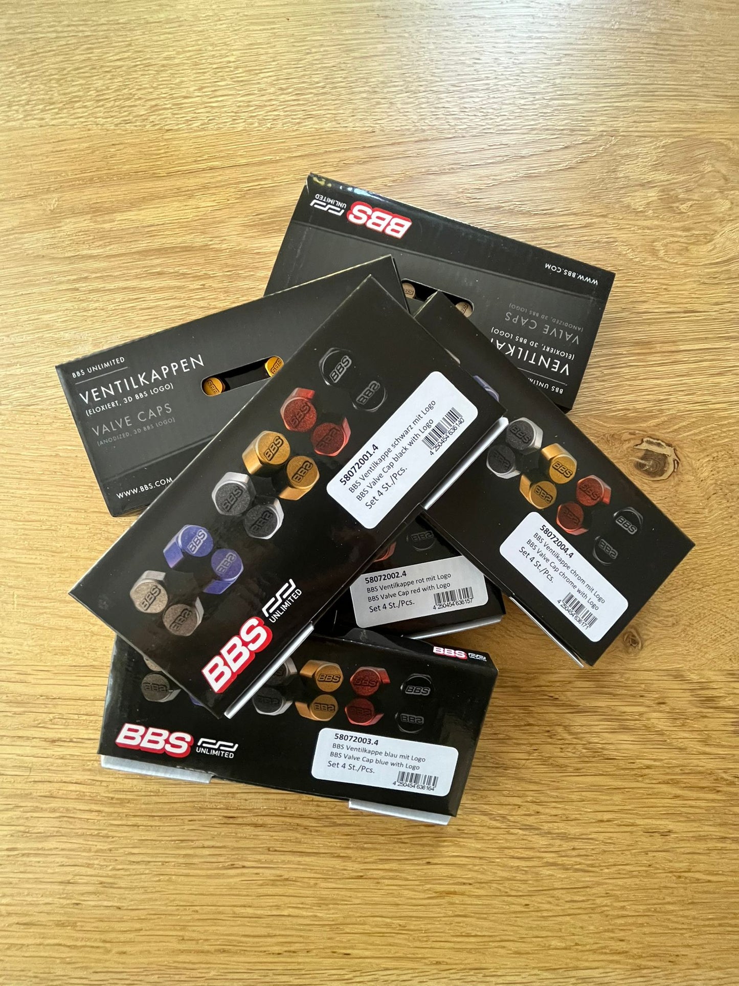 BBS Unlimited Colored Valve Caps