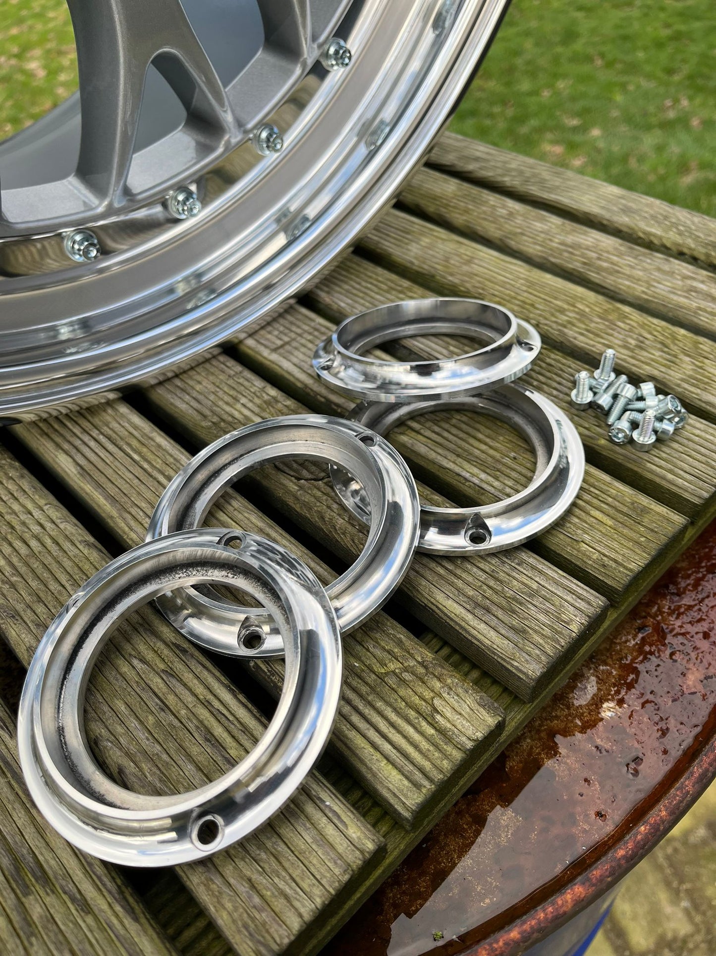 BBS e88 Rennsport center cap adapter logo