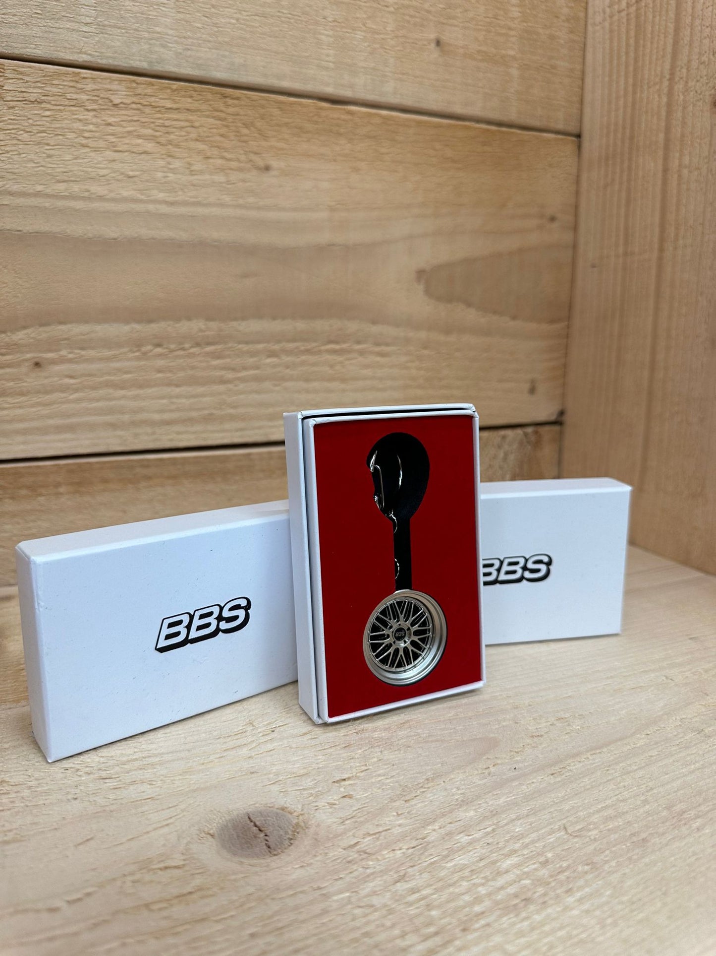 BBS LM Keychain Silver