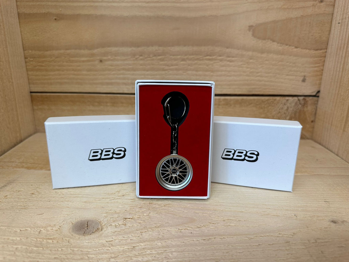 BBS LM Keychain Silver