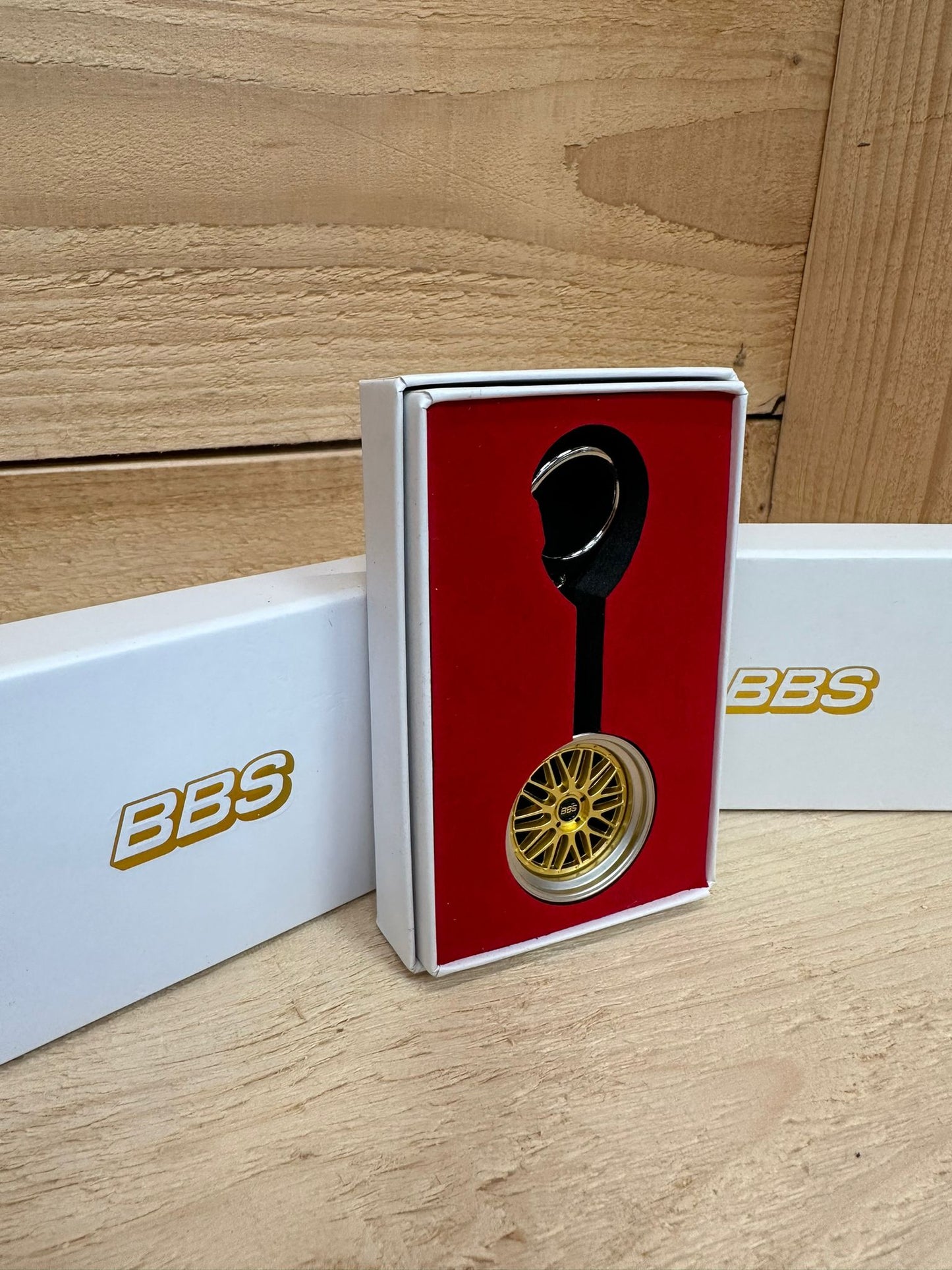 BBS Lm Keychain Gold