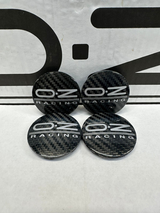 Oz Racing 55mm centercaps ( M689 ex M582 ) Black