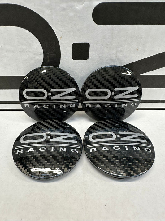 Oz Racing 62mm centercaps ( M690 ex M595 ) Black