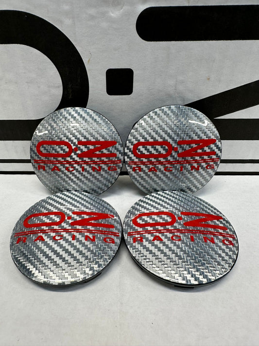 Oz Racing 62mm centercaps ( M690 ex M595 ) Silver