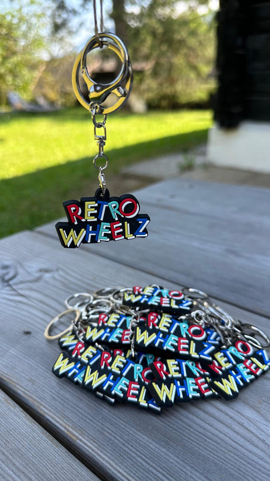 RetroWheelz Harlekin Harlequin Keychain
