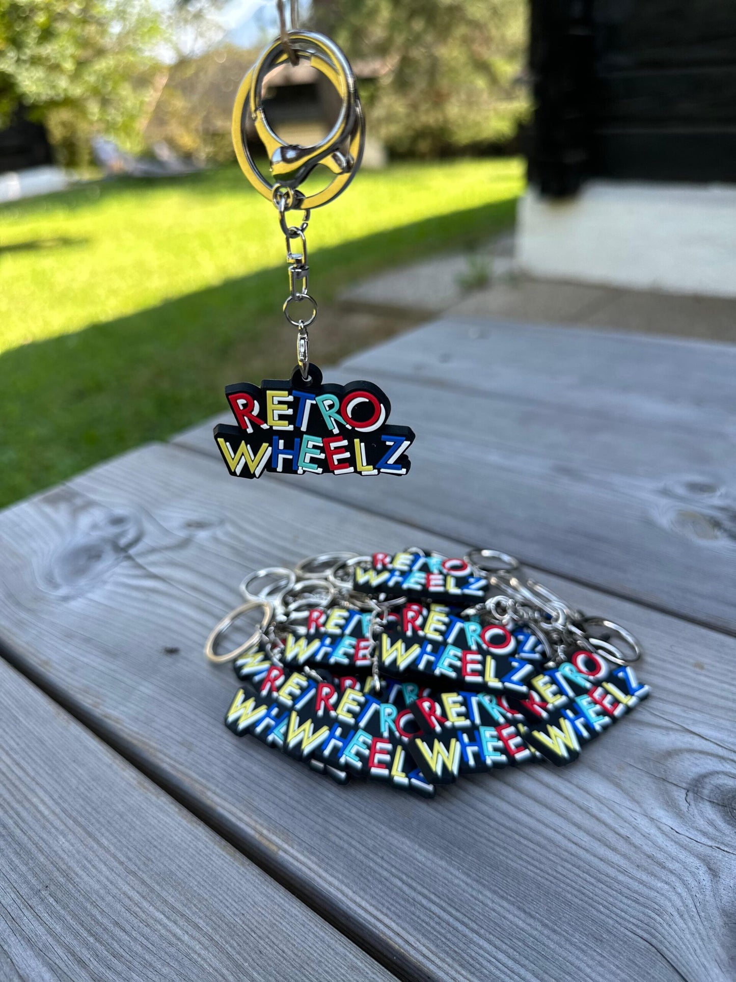 RetroWheelz Harlekin Harlequin Keychain