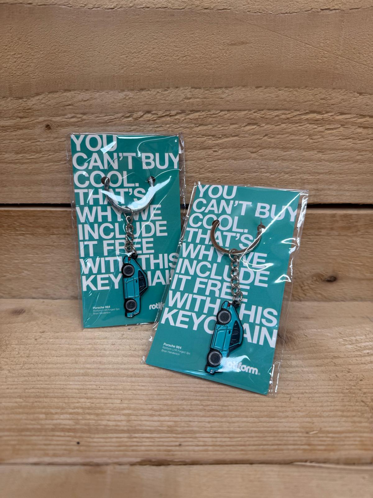 Rotiform Porsche 964 keychain