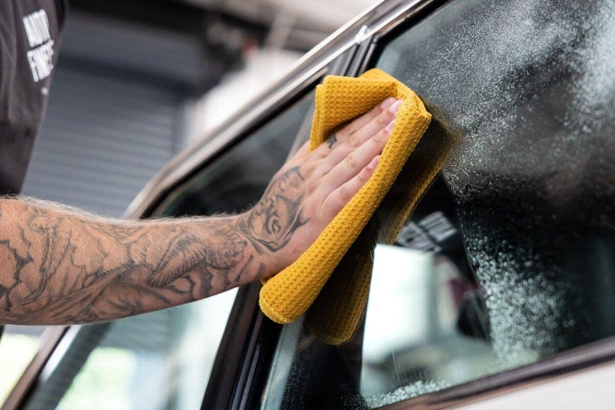 Caramics Glass Cleaner - Ceramic Infused Glass Cleaner