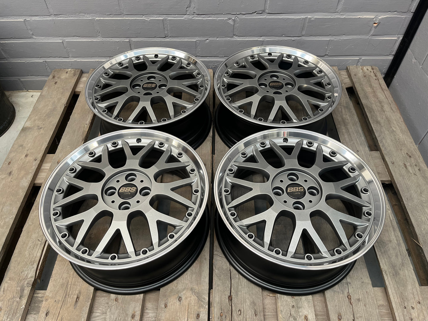 17” Custom mini cross spoke 4x100 wheels ( BBS RS 873 )