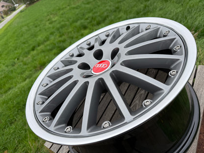 18” Audi Calito 5x112 wheels ( BBS RT250 )