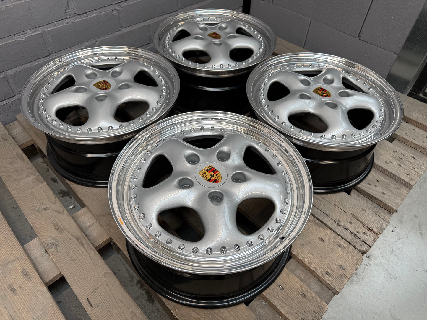 17” Eta Beta Baby Cup 5x130 wheels