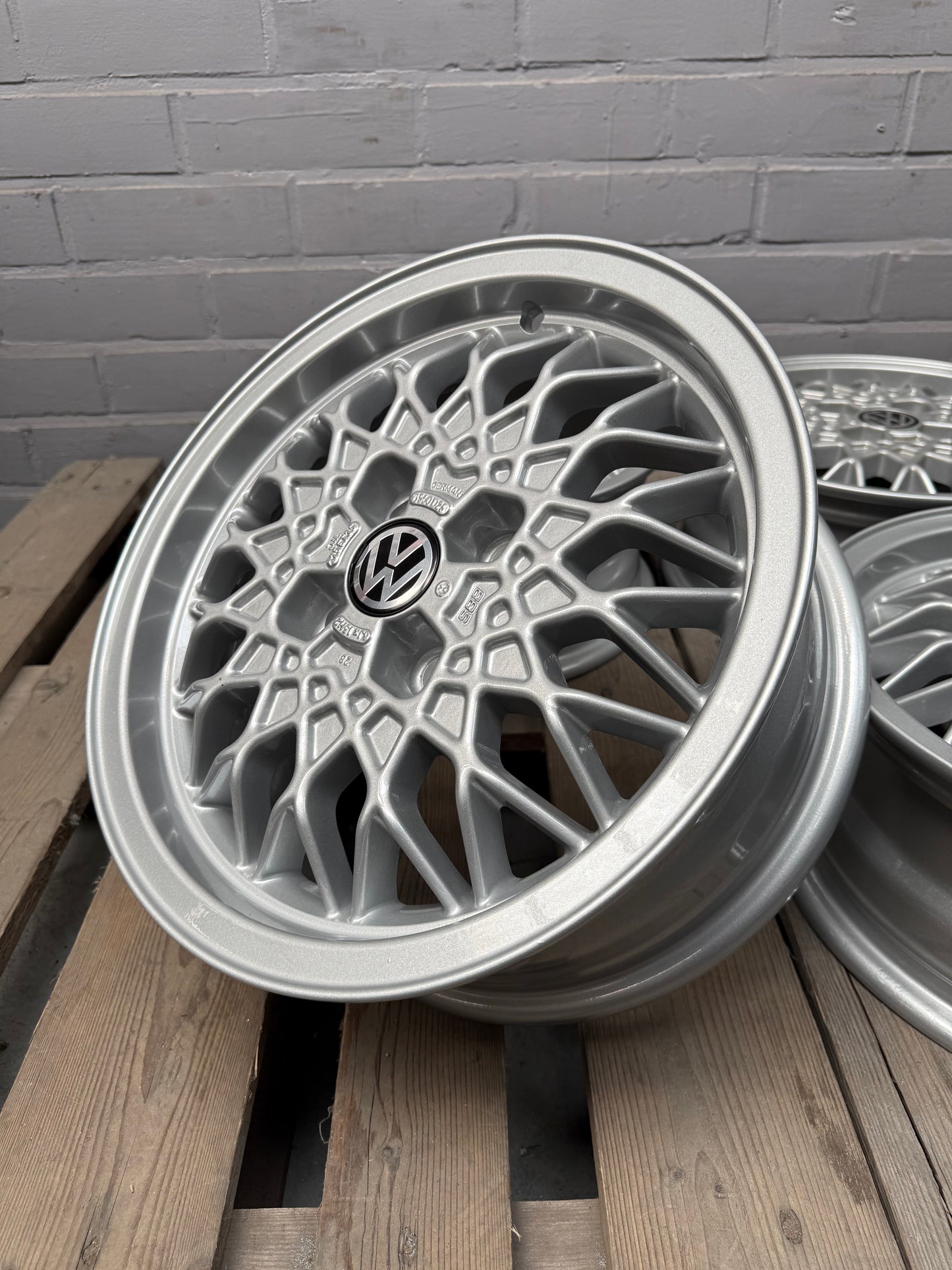 15” BBS RA 4x100 Wheels ( VW Golf 2 GTI & G60 )