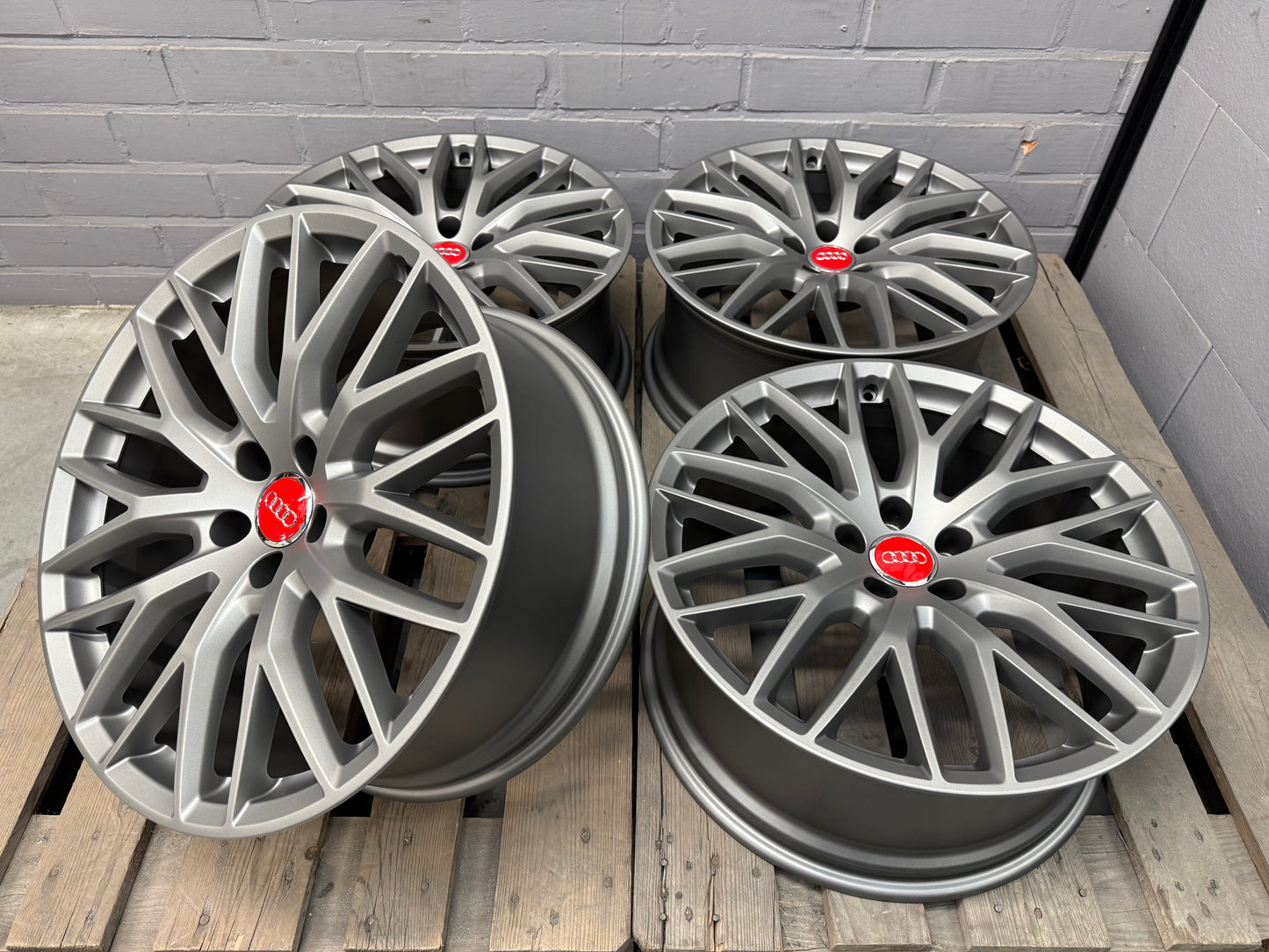 19” Original Audi 5x112 Y-Spoke wheels