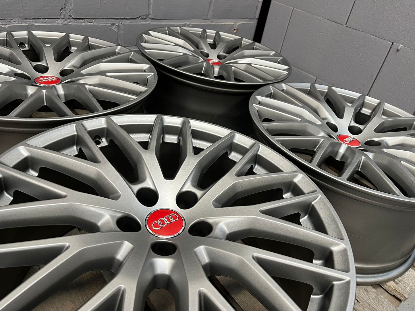 20” Original Audi 5x112 Y-Spoke wheels