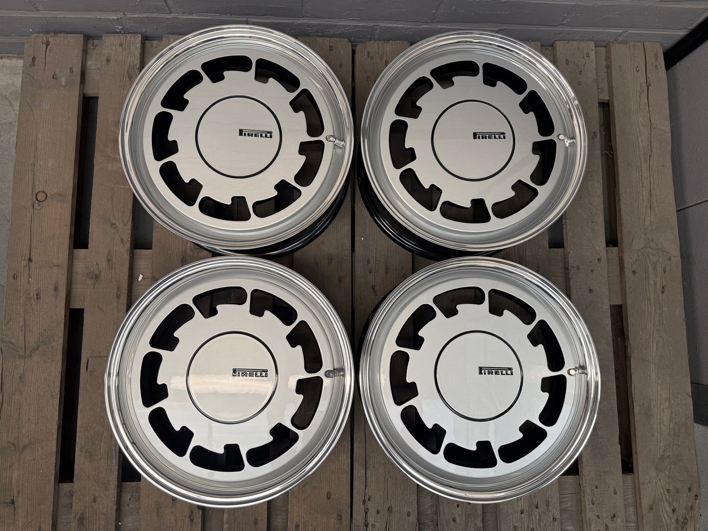 17” Custom 4x100 Vw Pirelli Wheels ( P-slots )