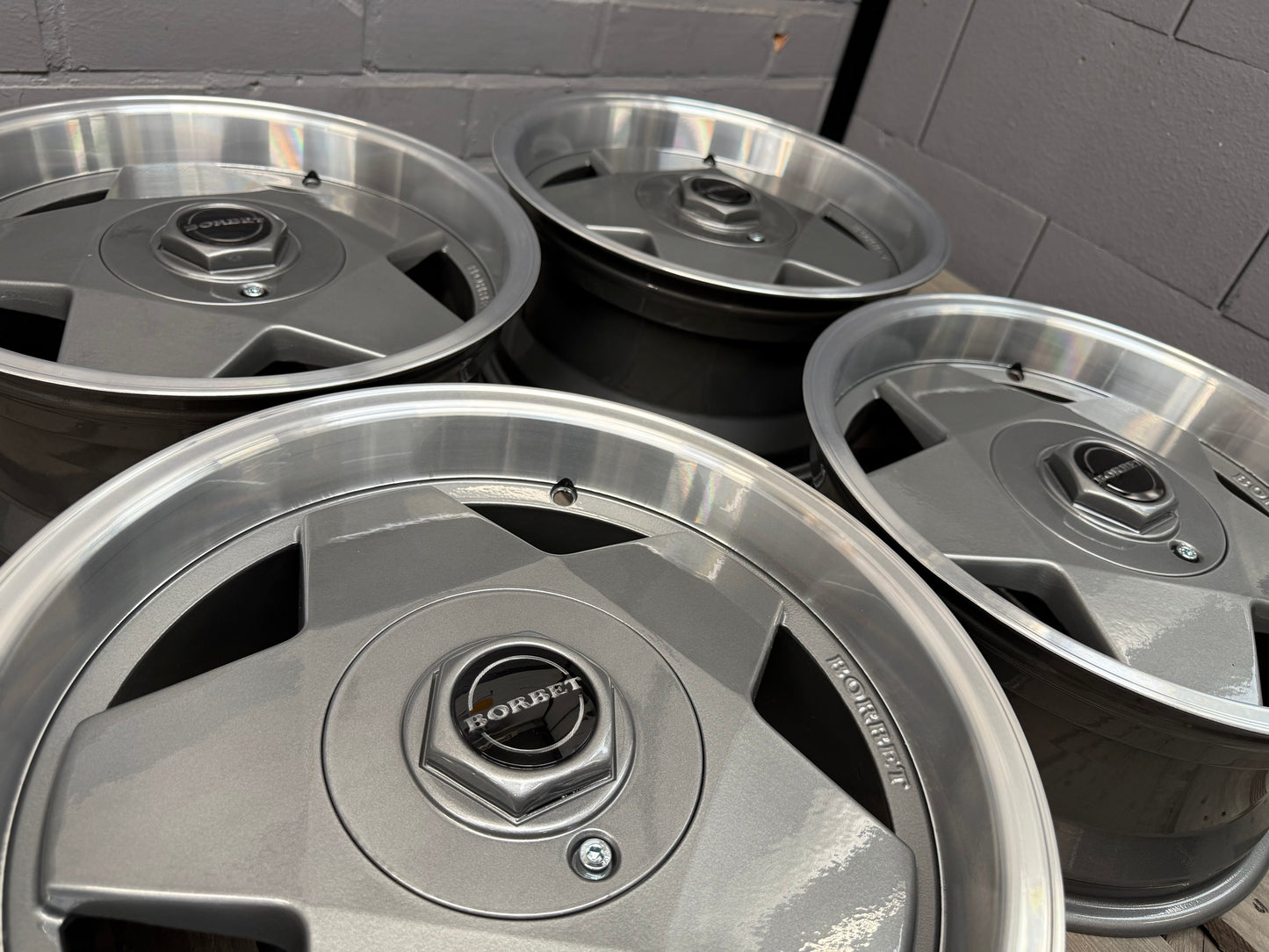 16” Borbet A 5x98 wheels ( Fiat Lancia Alfa )