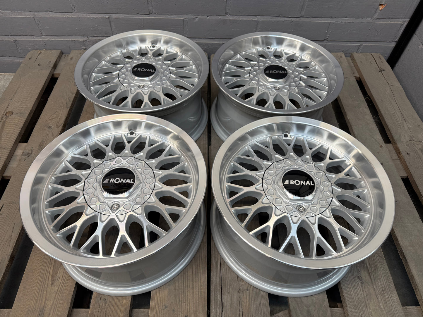 15” Ronal LS 4x100 wheels