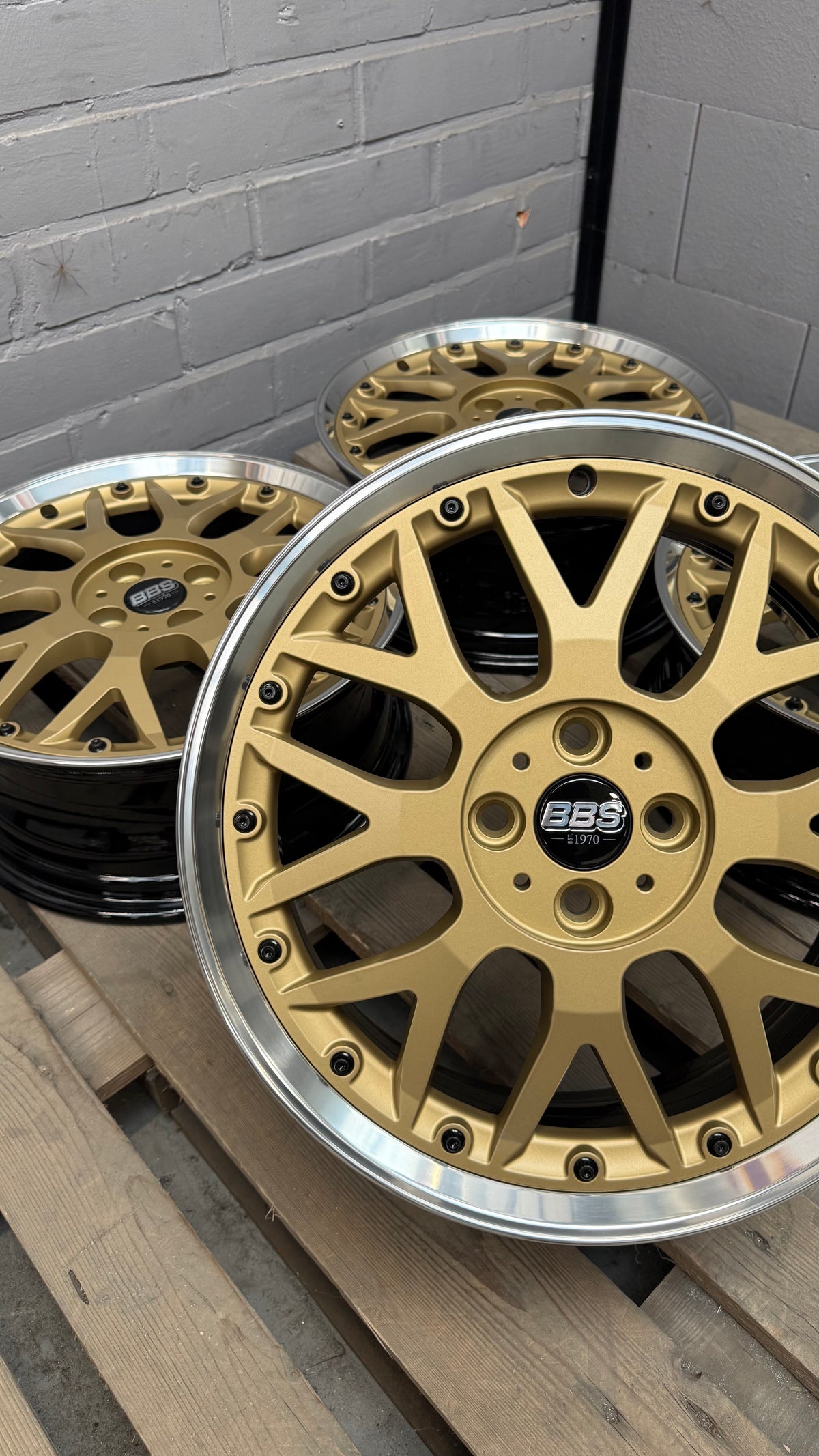 17” Custom Mini Cross Spoke 4x100 wheels ( BBS RS 873 )