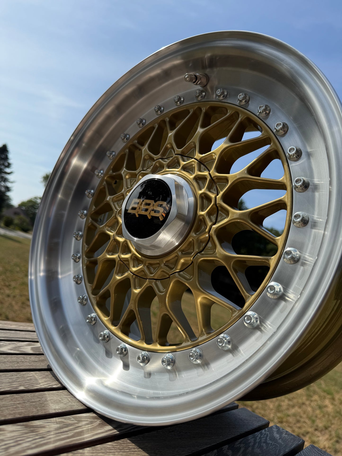 15” Original BBS RS 4x100 wheels ( RS 070 )