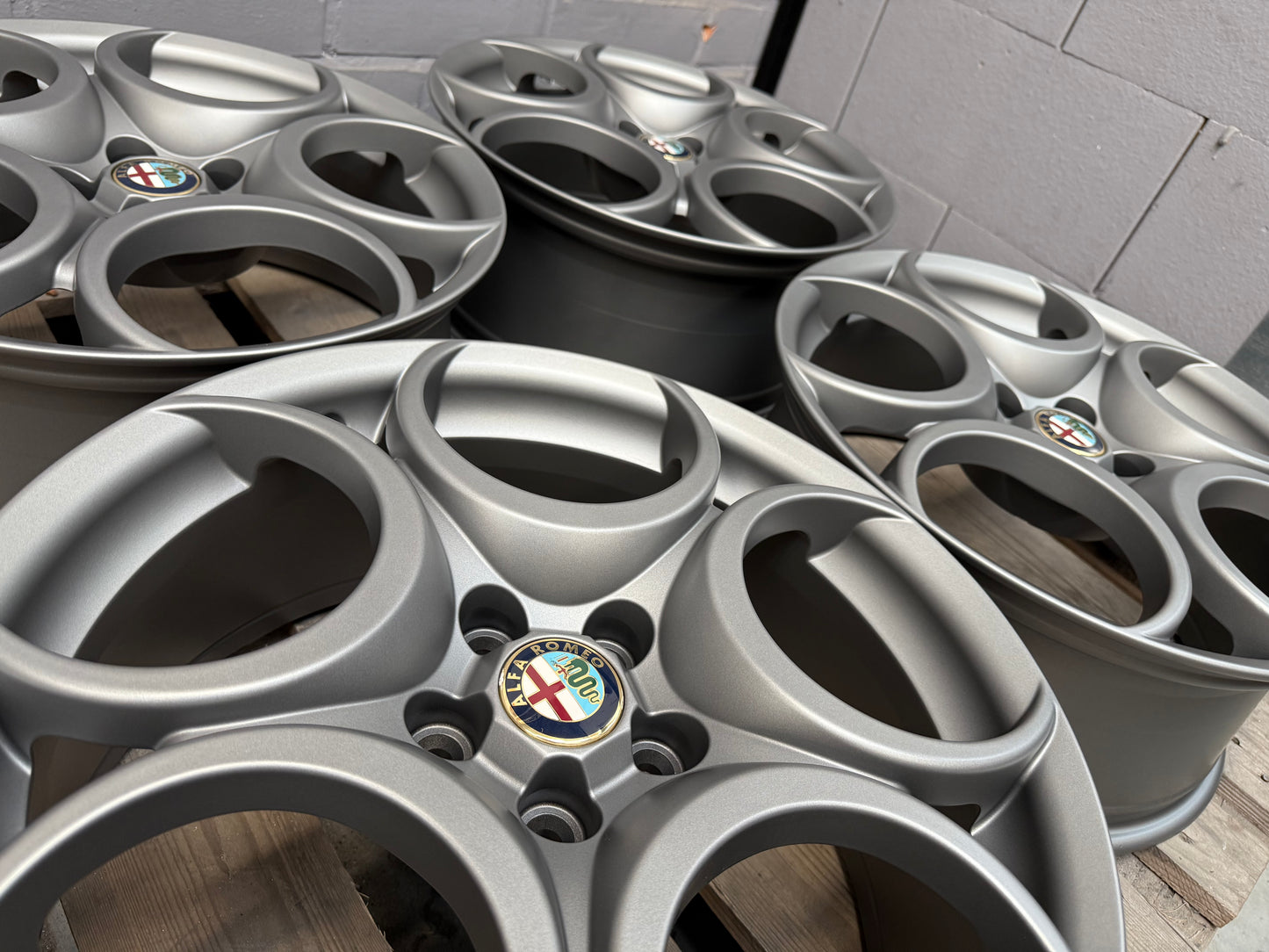 19” Alfa Romeo Prodrive 5x100 wheels ( Brera S )