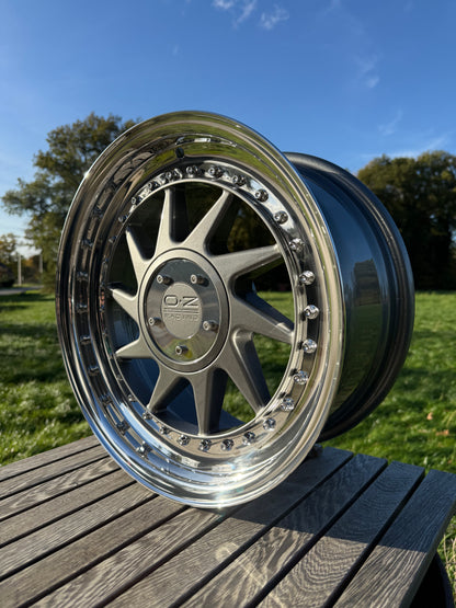 15” Oz Turbo 4x100 Wheels