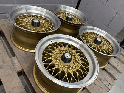 16” BBS Ra 5x130 wheels ( Porsche 911 924 944 )