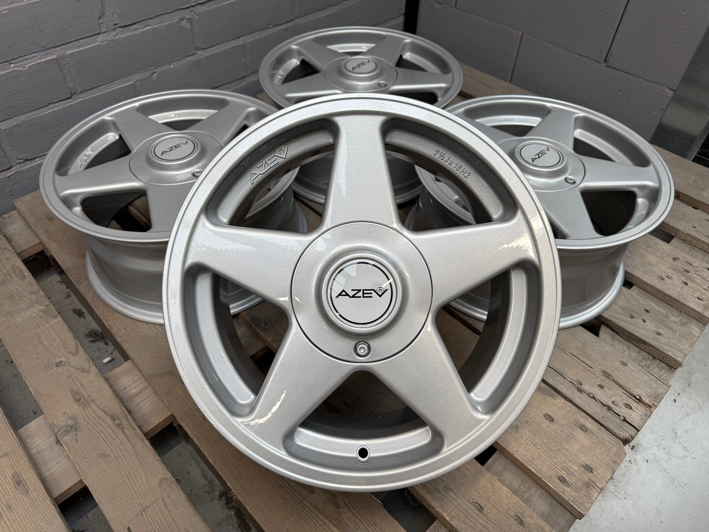16” Azev A 5x100 wheels