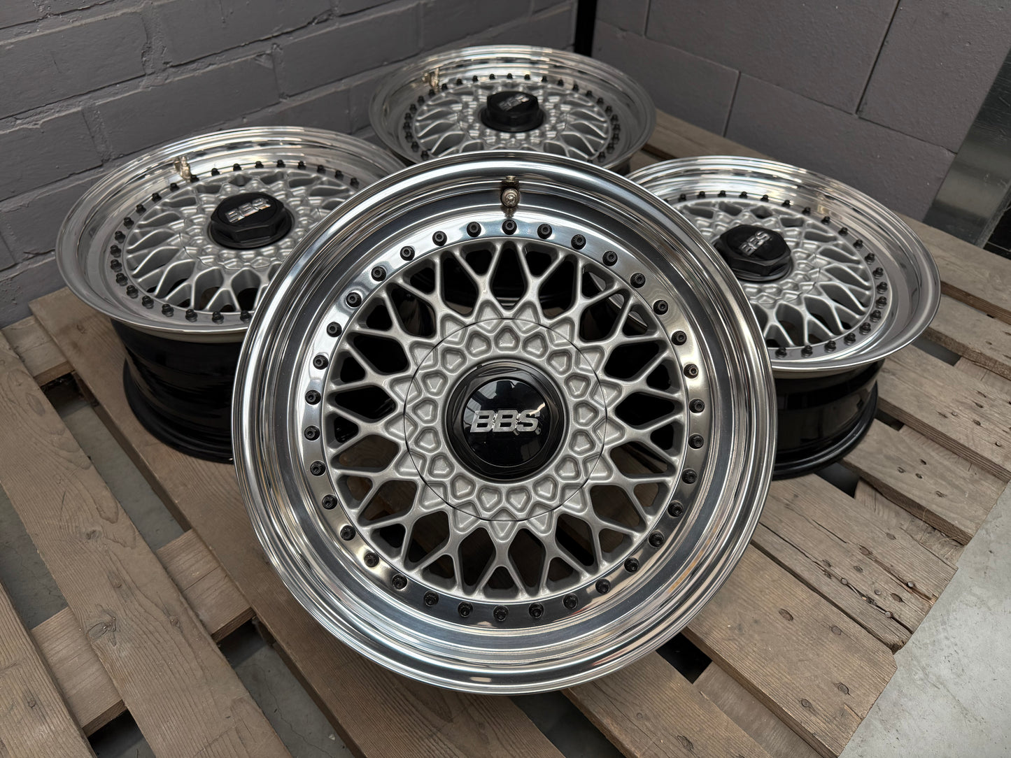 16” BBS RS 5x100 wheels