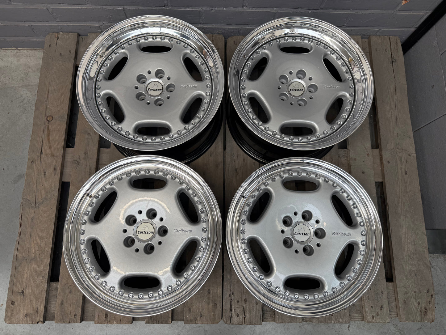 19” Carlsson 3/6 5x112 wheels ( Mercedes )