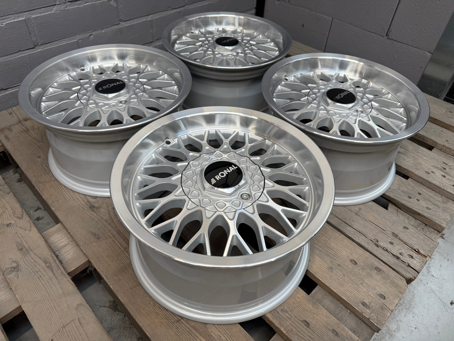 15” Ronal LS 4x100 wheels