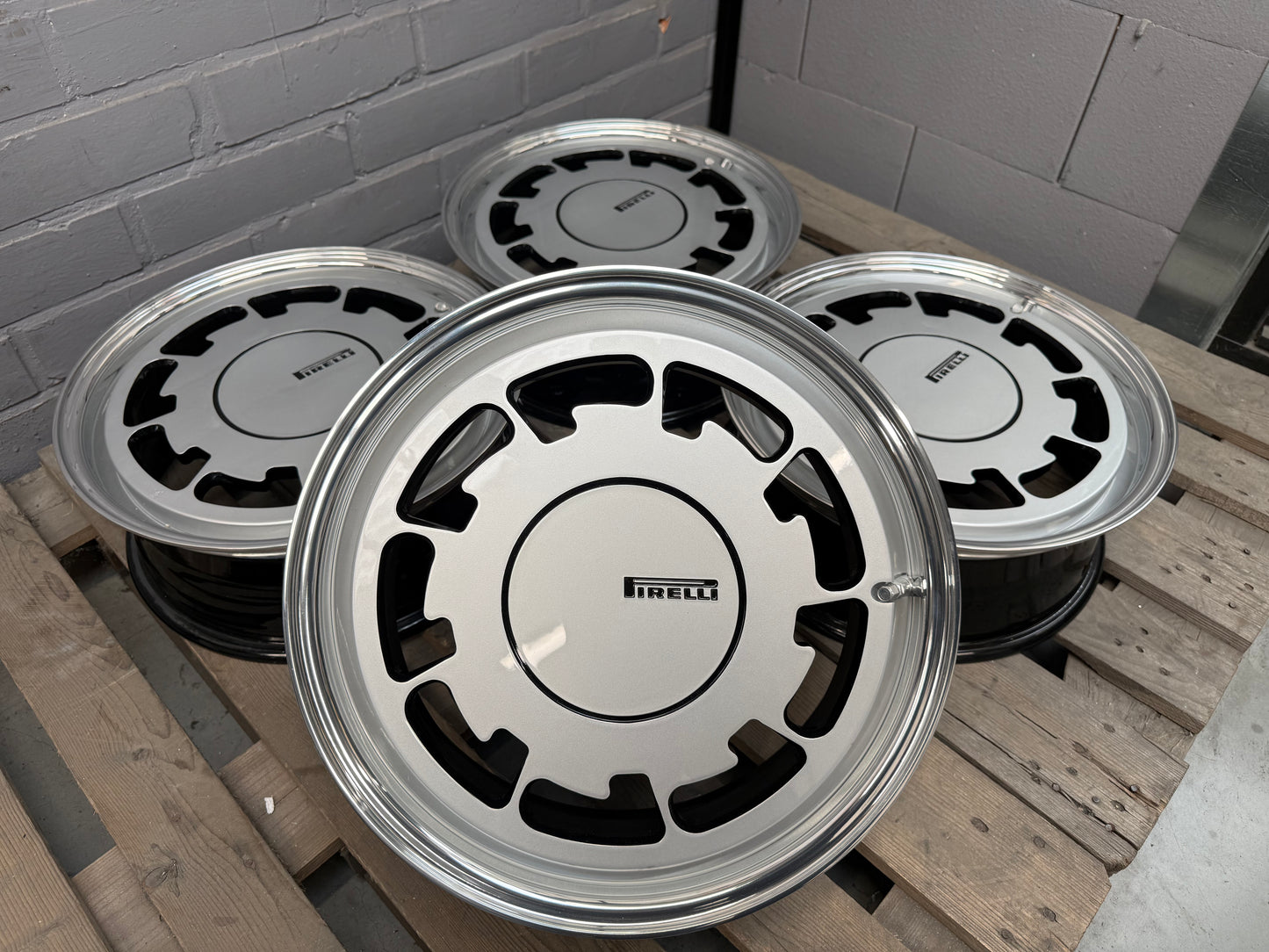17” Custom 4x100 Vw Pirelli Wheels ( P-slots )