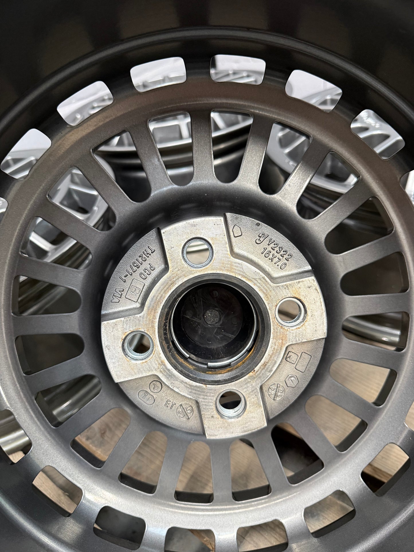 16” Compomotive TH2 1671 4x100 wheels
