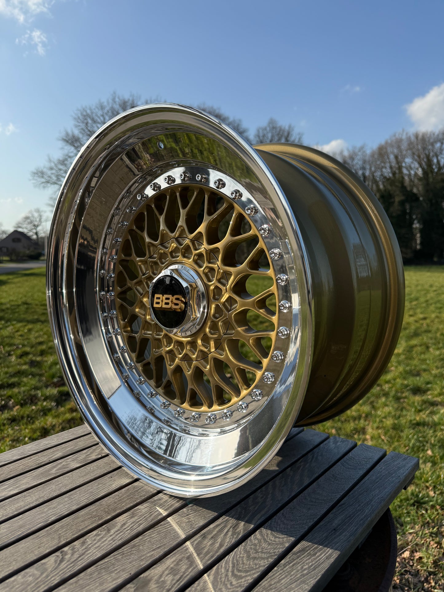 17” BBS RS 5x130 Wheel ( Porsche 056 055 )