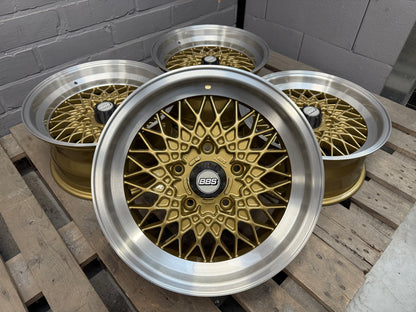 16” BBS Ra 5x130 wheels ( Porsche 911 924 944 )