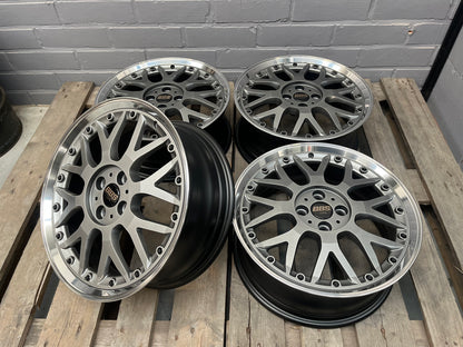 17” Custom mini cross spoke 4x100 wheels ( BBS RS 873 )