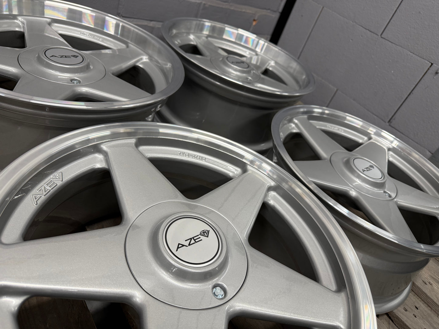 17” Azev A 5x130 wheels ( Porsche )