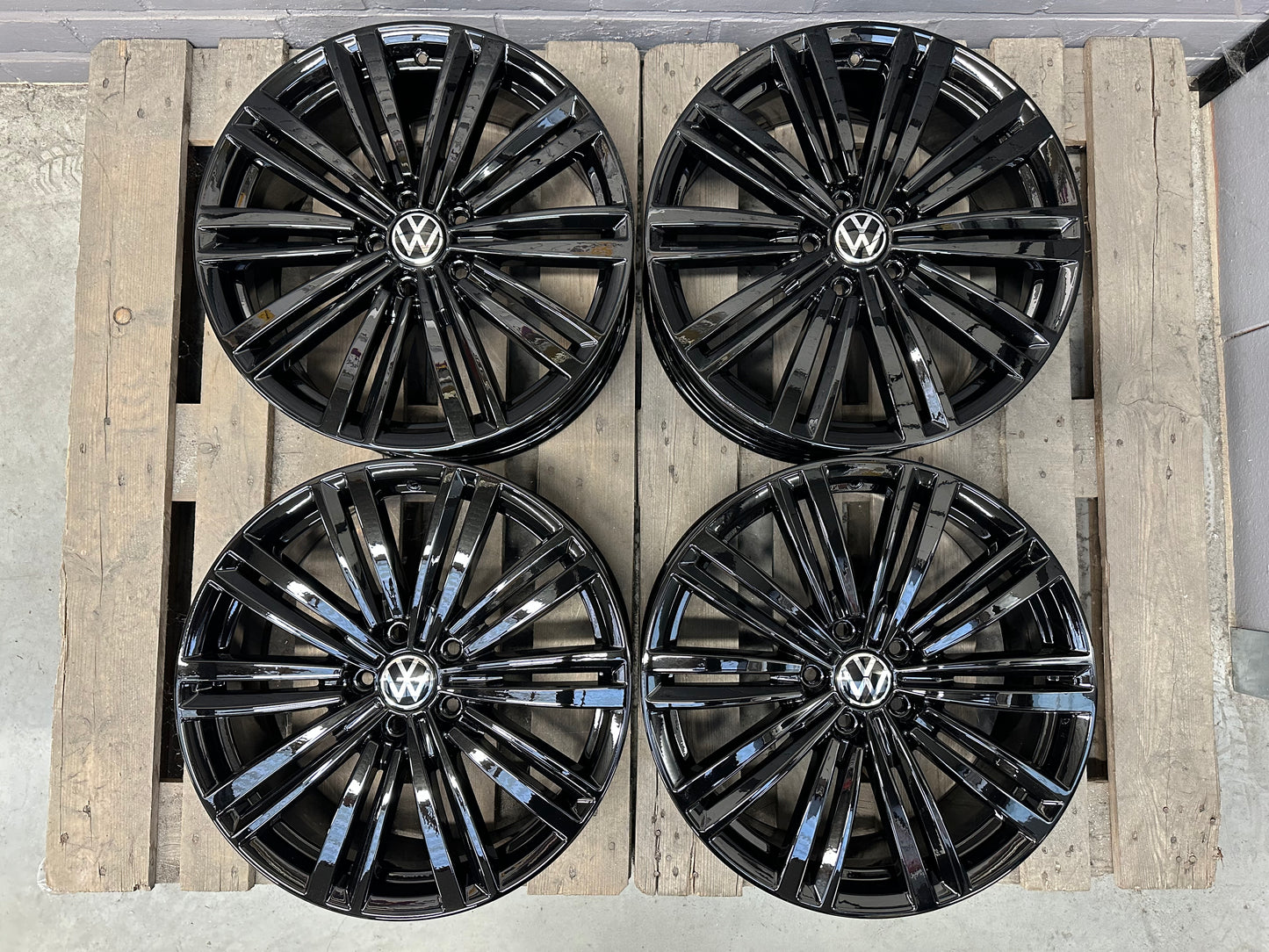 19” Vw Luxor 5x112 wheels