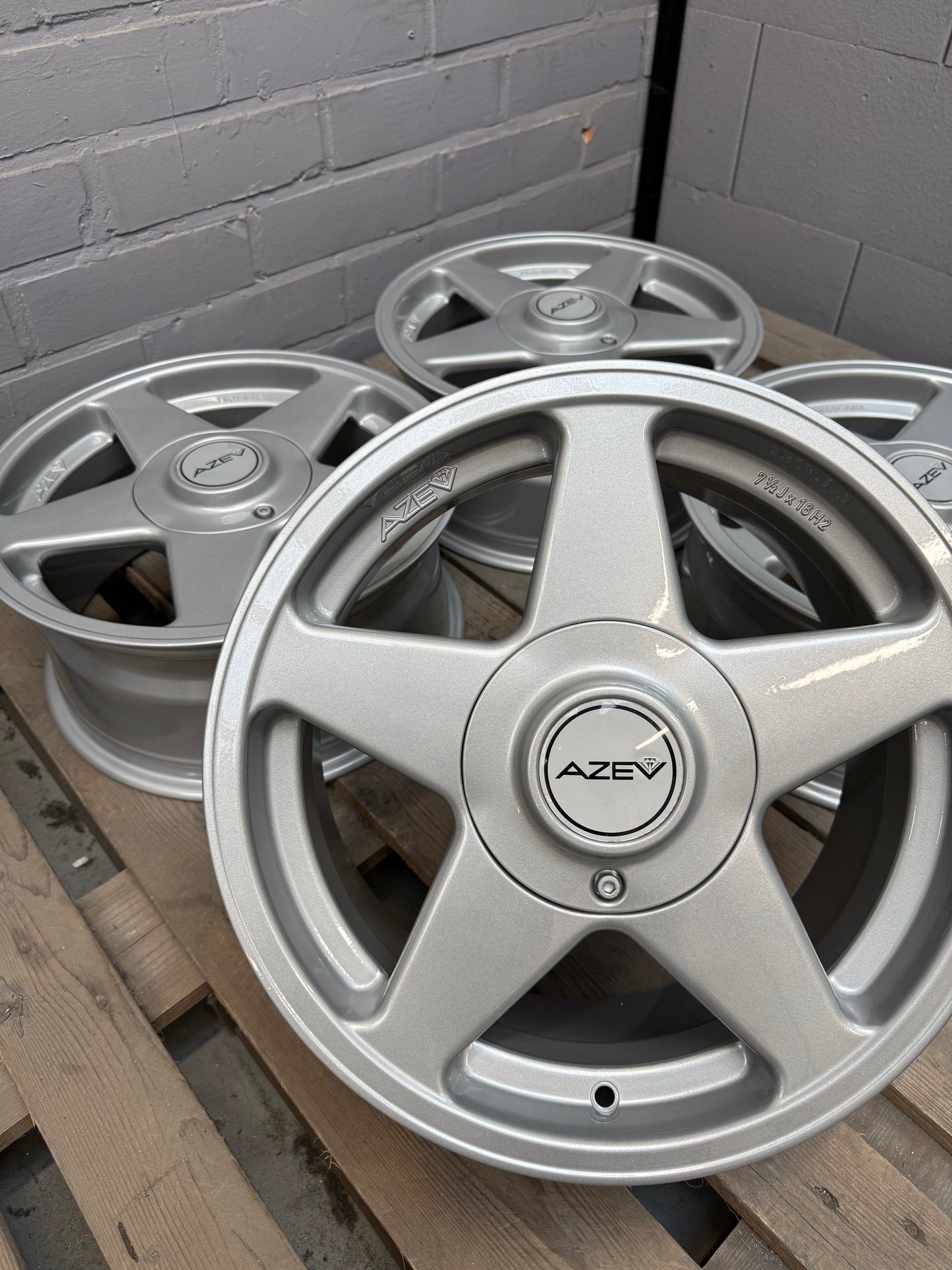 16” Azev A 5x100 wheels