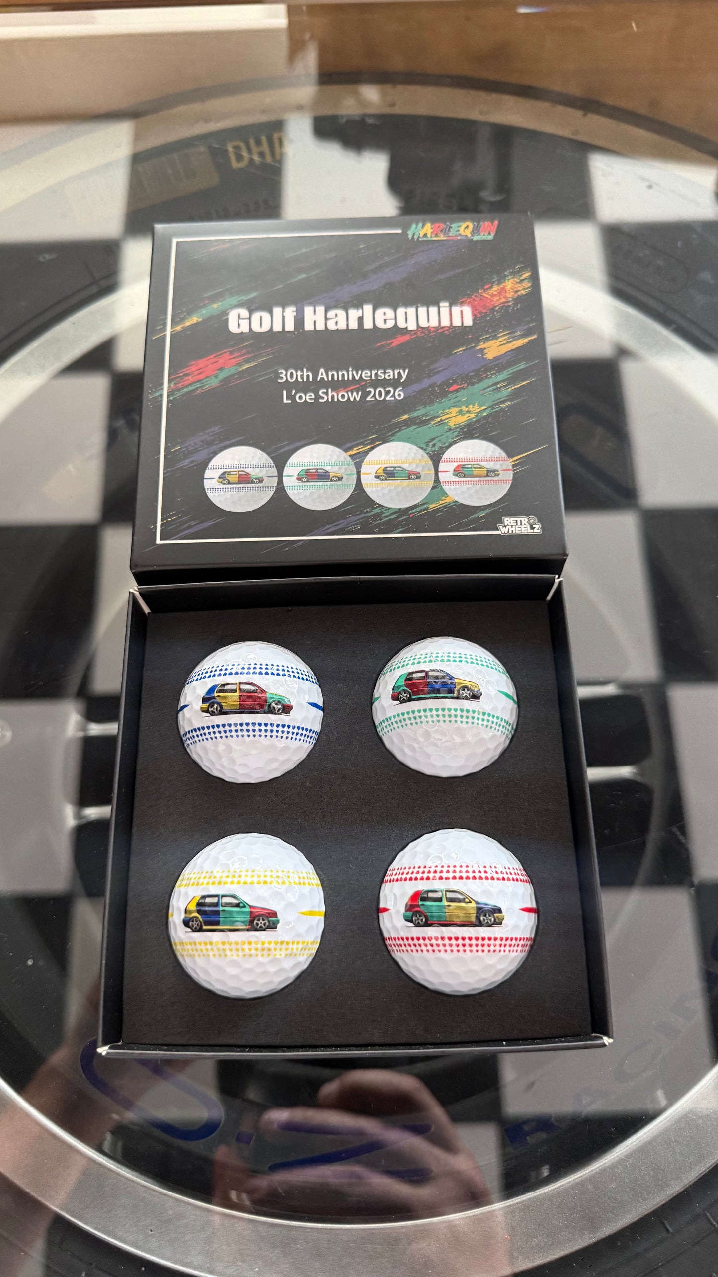 30th Harlequin Anniversary L’oe Show 2026 Limited Edition Golf Balls