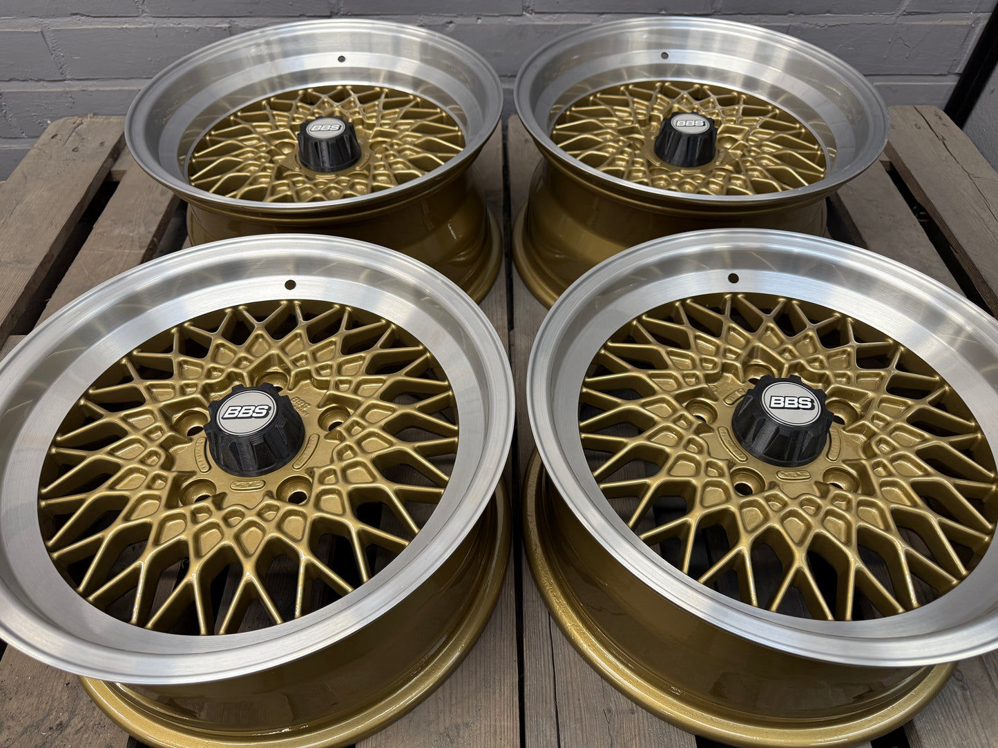 16” BBS Ra 5x130 wheels ( Porsche 911 924 944 )