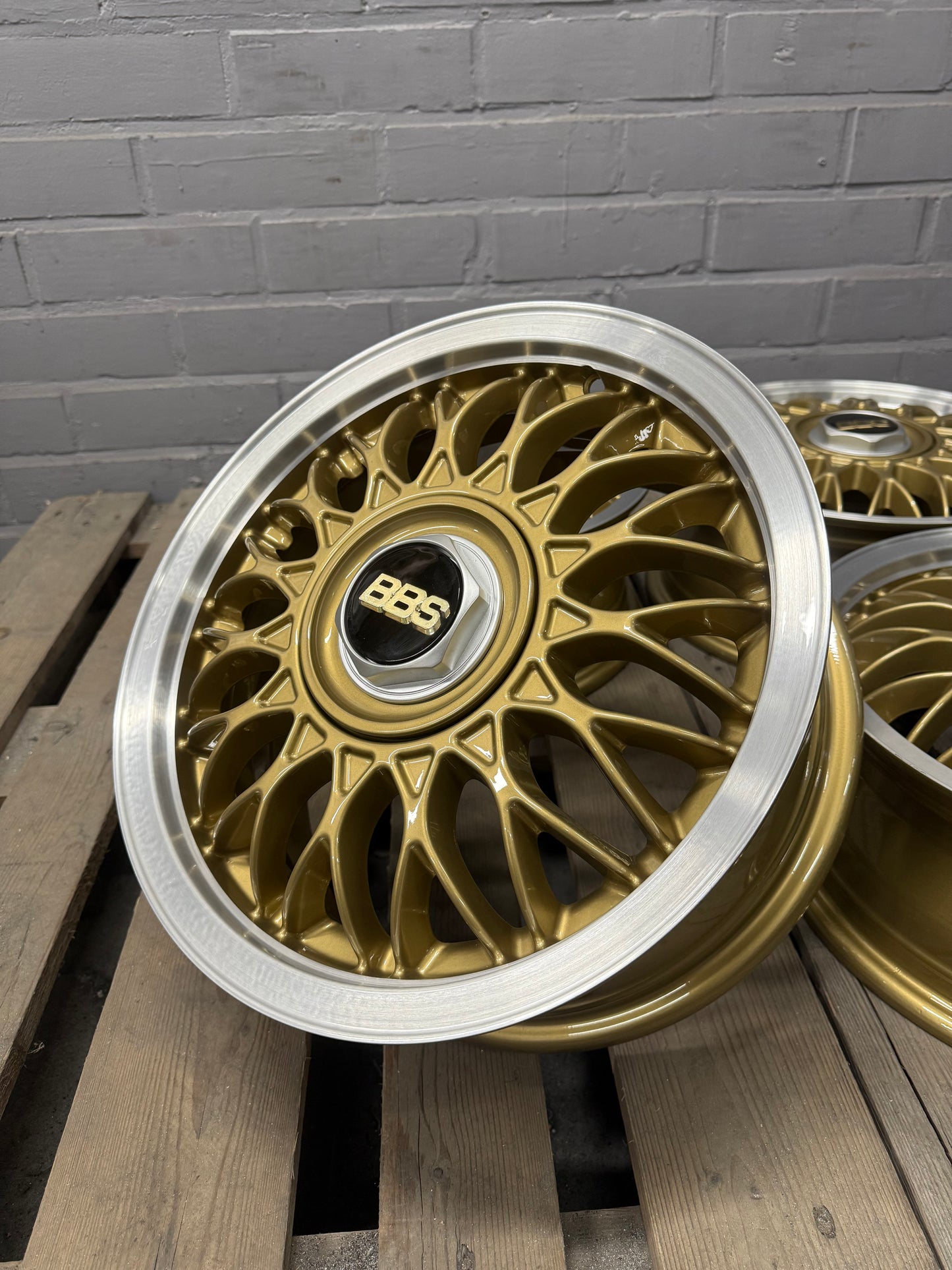 15” BBS RZ 4x100 wheels ( RZ 433 )