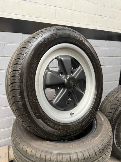 16” Original Porsche 911 Fuchs wheels ( 5x130 ) + Michelin Tires