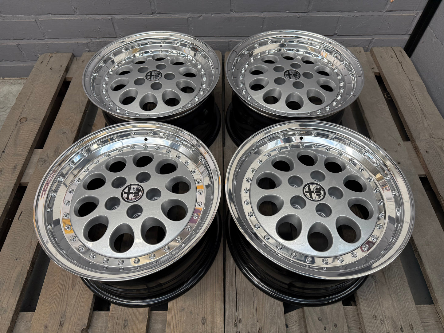15” Oz Racing Monza 5x98 wheels ( Alfa Romeo )