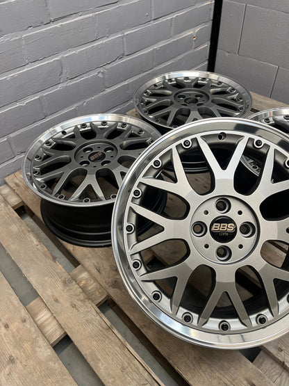 17” Custom mini cross spoke 4x100 wheels ( BBS RS 873 )