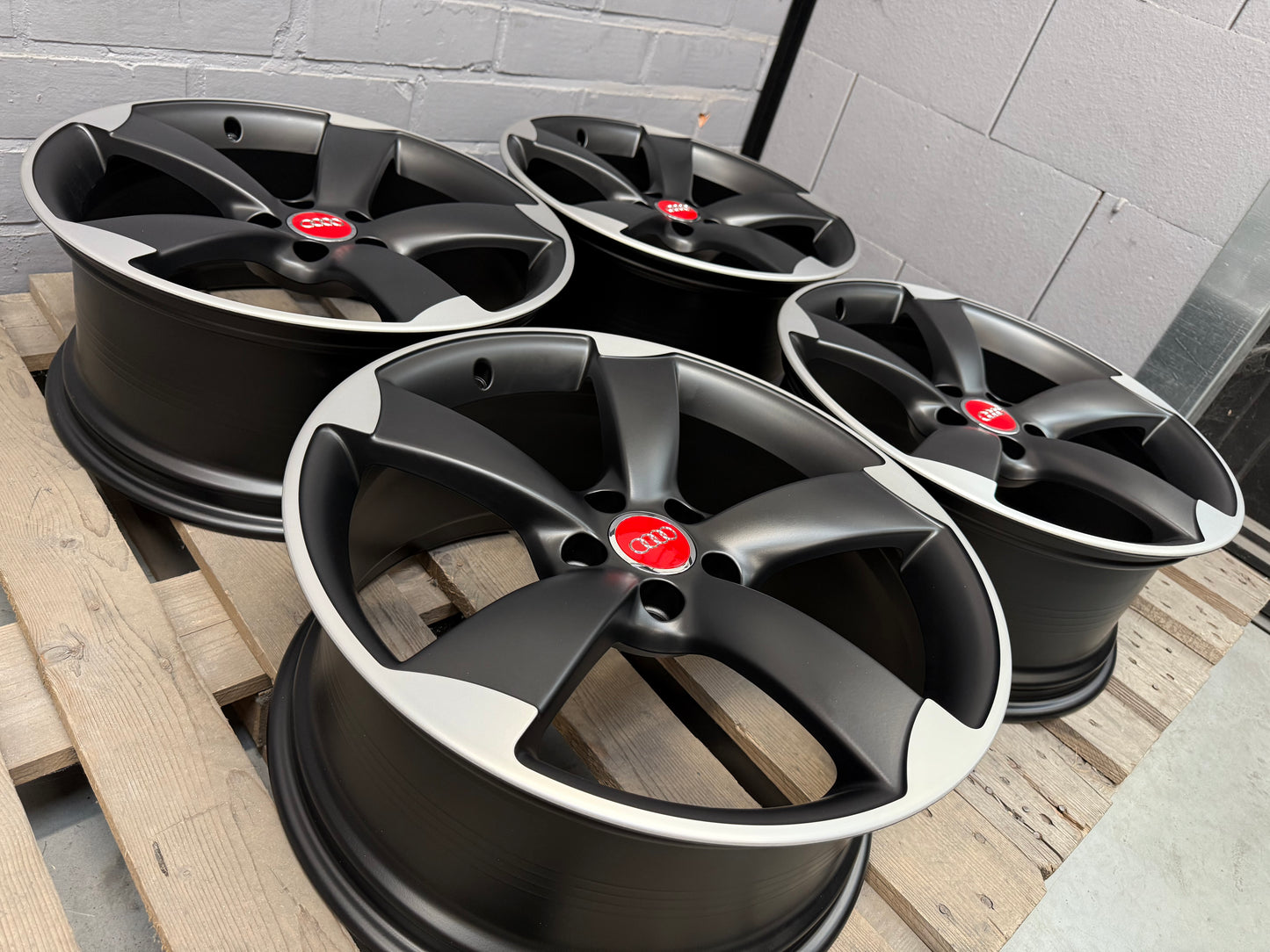 19” Original Audi A4 S4 5x112 Rotor Wheels