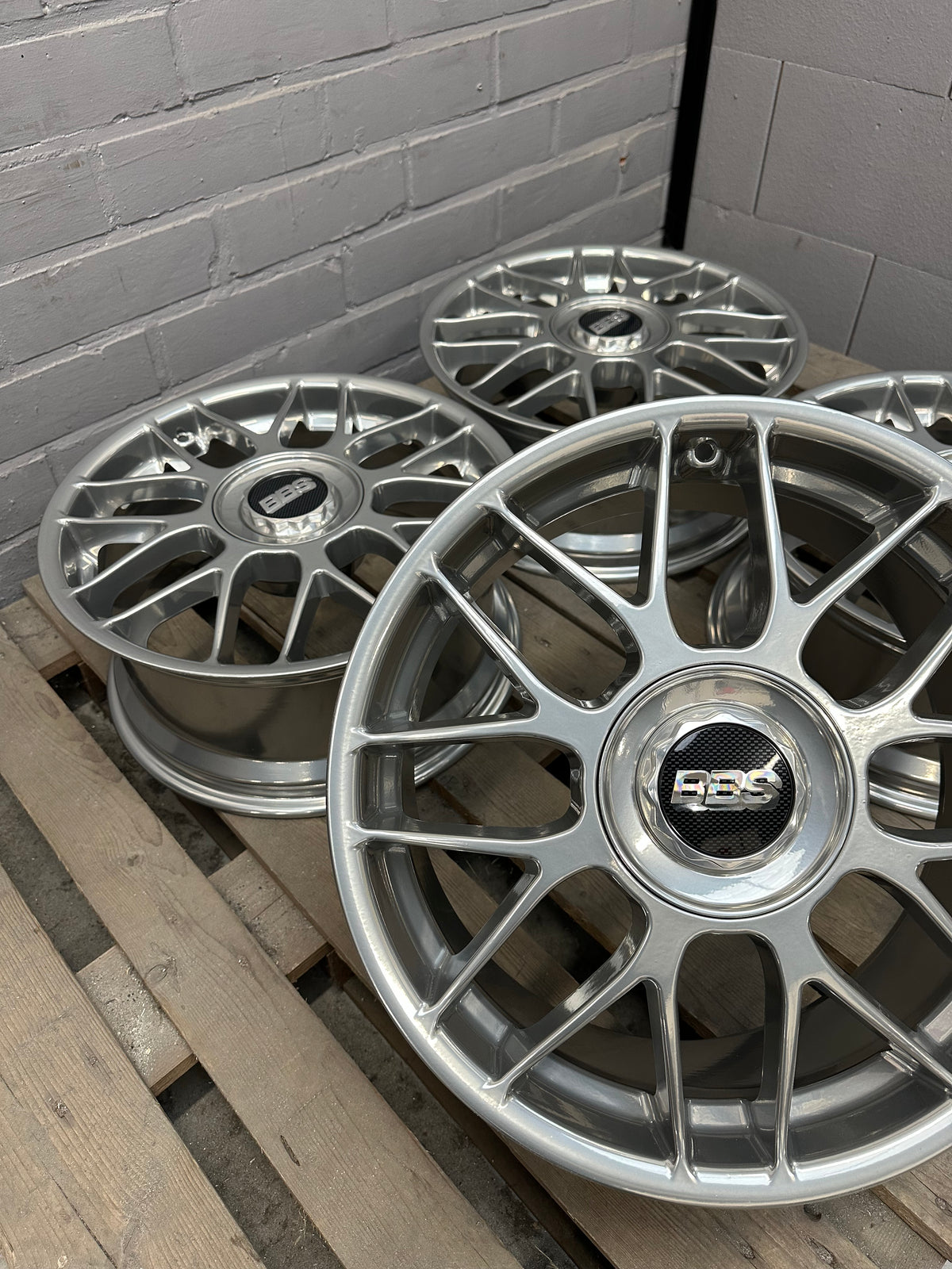 17” BBS RC 5x100 wheels ( RC 324 )