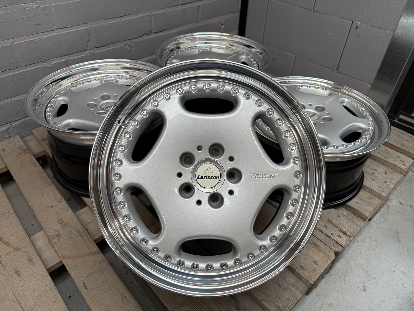 19” Carlsson 3/6 5x112 wheels ( Mercedes )