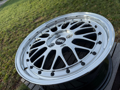 17” BBS LM 4x100 wheels ( LM 198 )