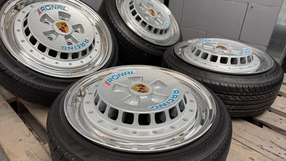 16” Custom Ronal Racing 5x130 Wheels